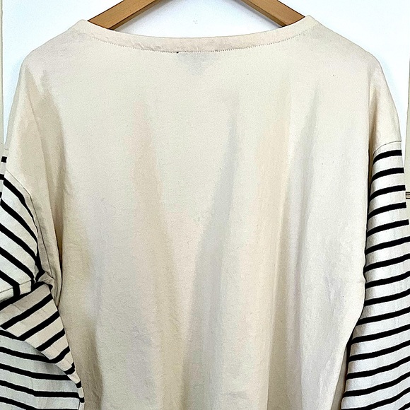 J.Crew Nautical Pullover Top w/ Buttons - Picture 3 of 8